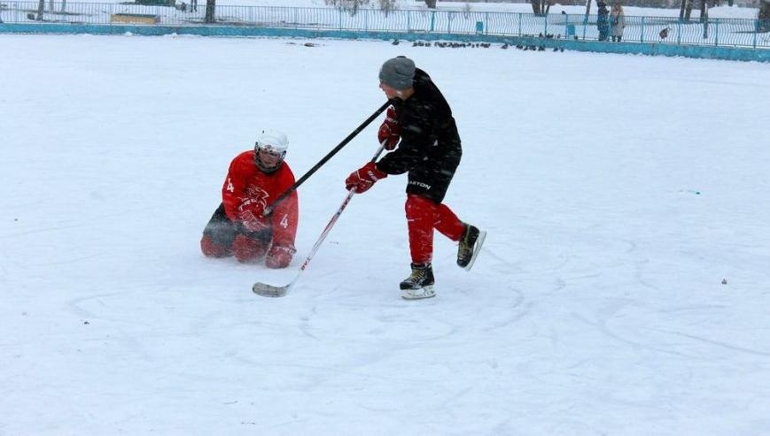 Зимний вид спорта.