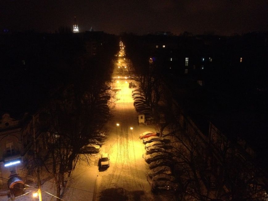 В первый день года в Одессе выпал снег (ФОТО) (фото) - фото 1