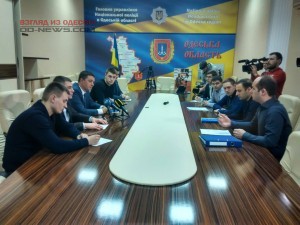 На рабочей встрече руководителя областной полиции Георгия Лорткипанидзе