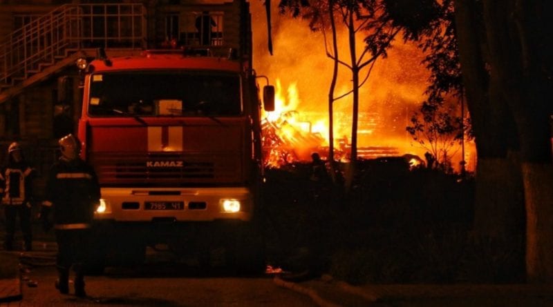 Поджог пиццерии в Бедгород-Днестровком: серьезные повреждения