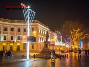 Фестиваль Хануки в Одессе 