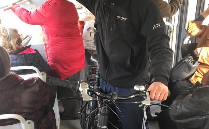 В Одессе замечен велосипедный вор