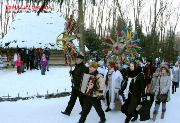 Фестиваль колядок в Одесской области