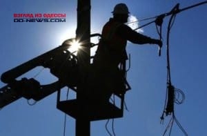 В Килийском районе Одесской области восстанавливают электроснабжение