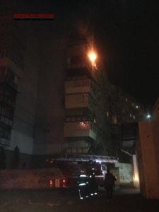 В Одесской области произошел пожар в квартире 