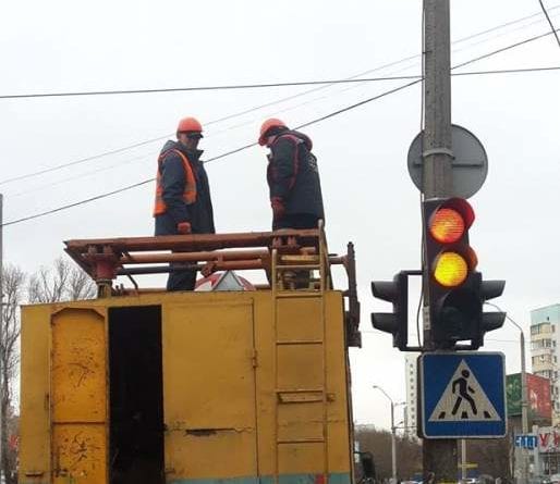 Регулируемый светофор теперь есть и в Одессе