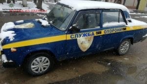 По одесским улицам рассекал пьяный сотрудник охранной фирмы