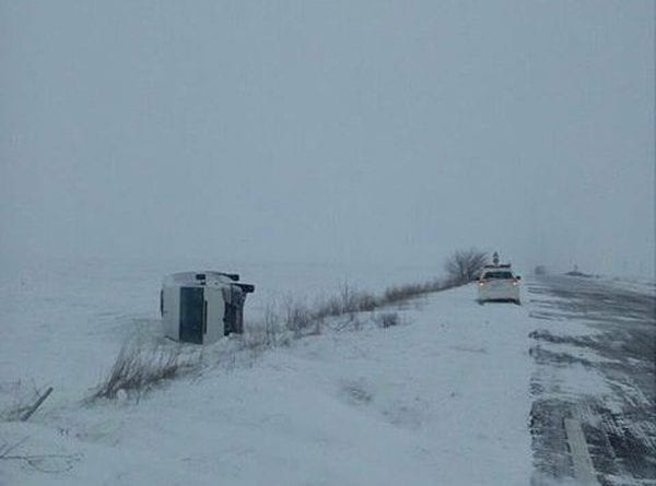 В Одесской области перевернулась маршрутка: подробности