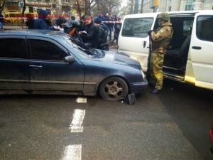 В центре Одессы опять стрельба с участием спецподразделения и полиции
