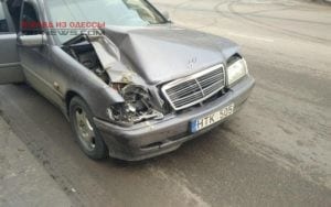 Пьяный водитель в Одессе попавший в ДТП был невменяем
