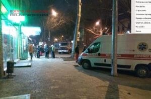 В Одессе ночью произошло возгорание в галерее-баре 