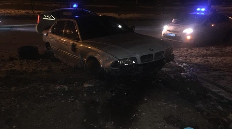 В спальном районе Одессы полицейские гонялись за пьяным водителем