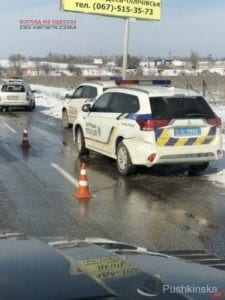 Масштабная авария под Одессой с участием патруля