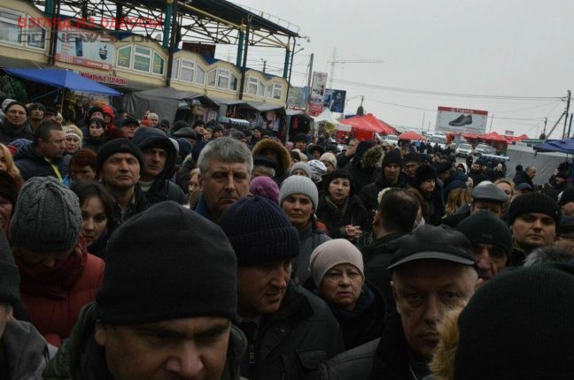 Крупнейший Одесский рынок митингует