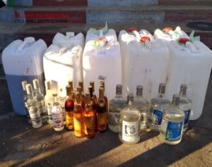 Изъятие крупной партии контрафактного алкоголя в Одесском регионе
