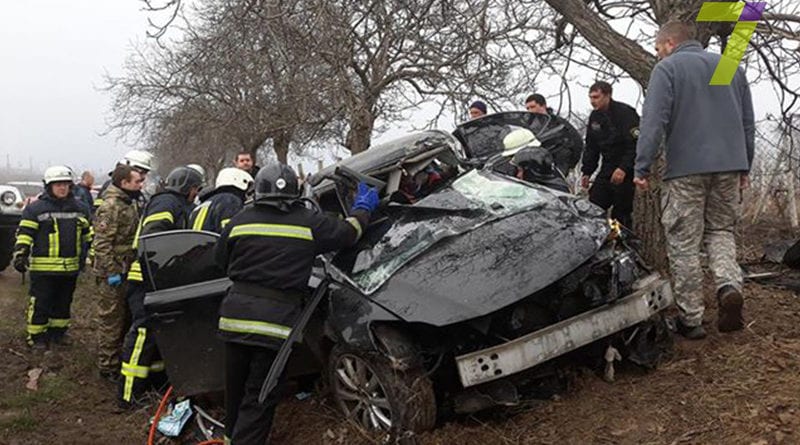 На трассе Одесса-Черноморск женщина попала в беду