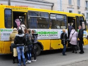 Дорожный коллапс в Одессе