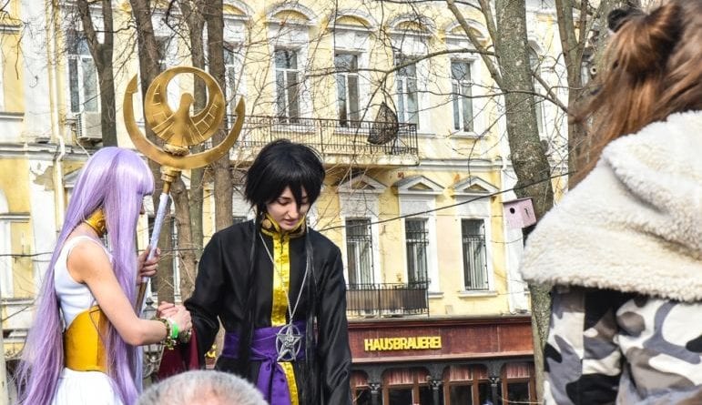 В Одессе на Юморине присутствовали персонажи игр и аниме