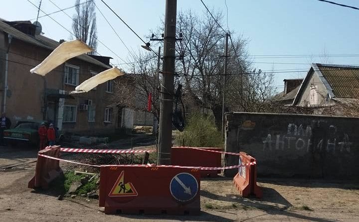 В Одессе ещё один подземный обвал