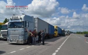 Одесса: владельцев перегруженных фур начали штрафовать