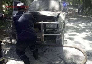 Руководству одесского санатория сожгли внедорожник