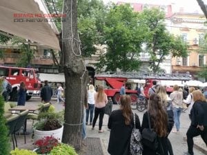 В Одессе горело популярное заведение "Братья Гриль" 
