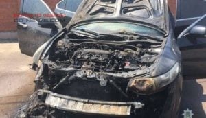 В Одессе зафиксирован очередной поджог автомобиля