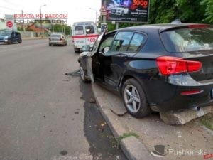 В Одессе ДТП с пострадавшими водителями