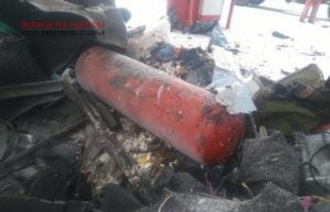 Из-за взрыва газа в авто под Одессой, пострадали люди