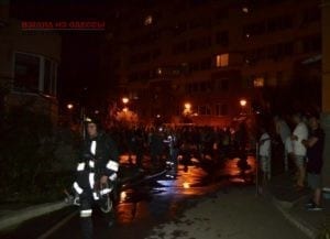 В Одессе ночью был пожар: есть пострадавший 