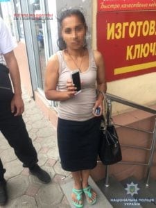 В Одессе задержана карманница