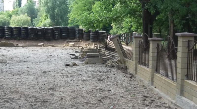 Одесская школа под прицелом вандалов