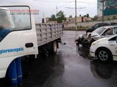 Одесса: ДТП из трех авто на Львовской улице