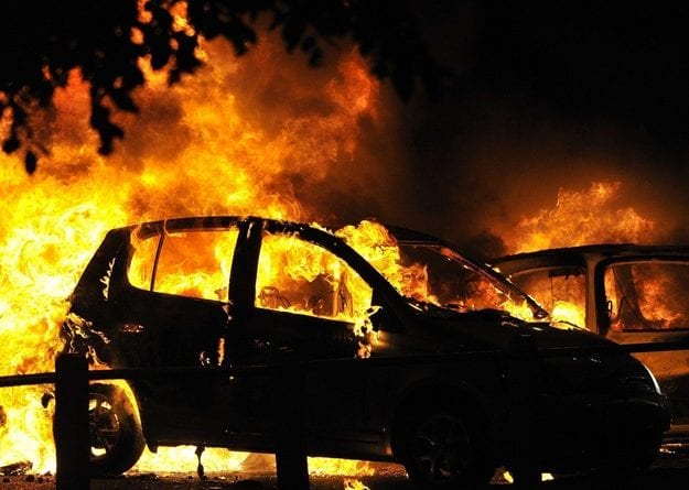 В Одессе сгорел еще один автомобиль