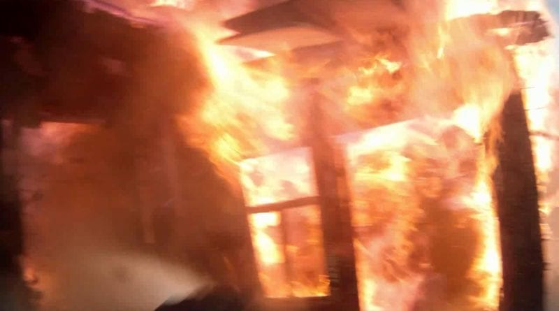 В Одесской области мужчина пострадал на пожаре