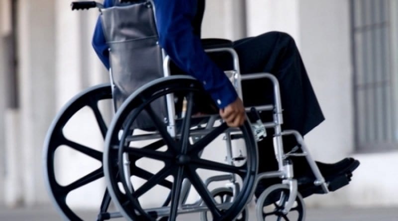 В Одессе замечен брошенный инвалид-колясочник