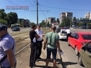 В Одессе на Балковской произошло ДТП с 4 участниками