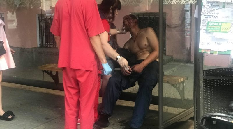 В Одессе найден мужчина с разбитой головой