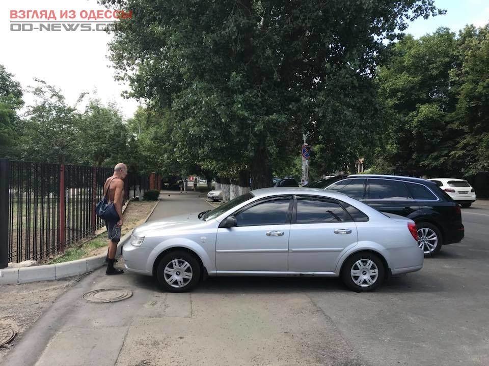 Поведение одесских автохамов за гранью понимания