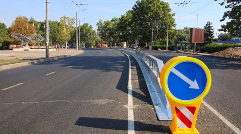 Проведена реконструкция одного из аварийных поворотов в Одессе