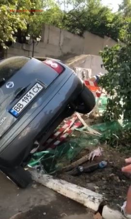 В Одессе объявилась "богиня парковки" 
