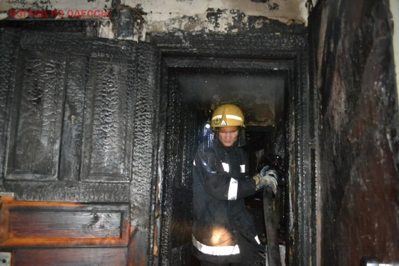 В Одессе на Варненской произошел пожар