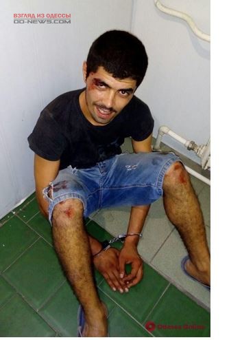 В Одессе житель Азербайджана бросался с ножом на прохожих