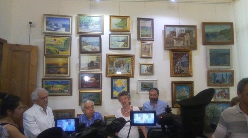 "Одесса глазами художников" представлена во Всемирном Клубе Одесситов