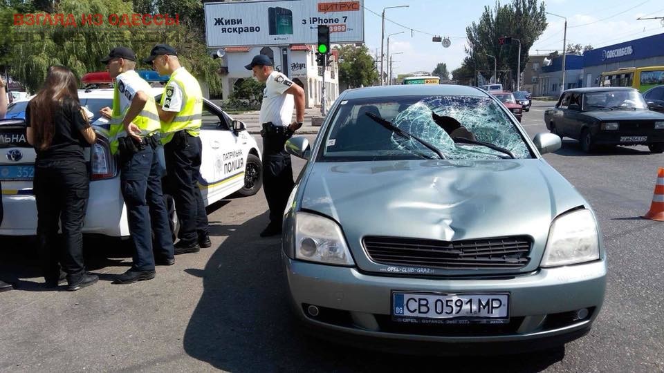 В Одессе ищут свидетелей смертельного ДТП