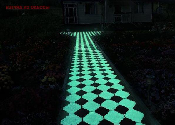 В Одессе планируют сделать тротуар, который светится