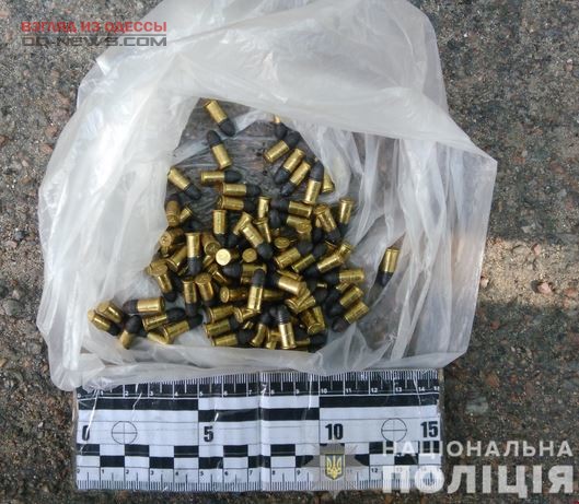 В Одесской области задержан мужчина с пакетом, полным патронов