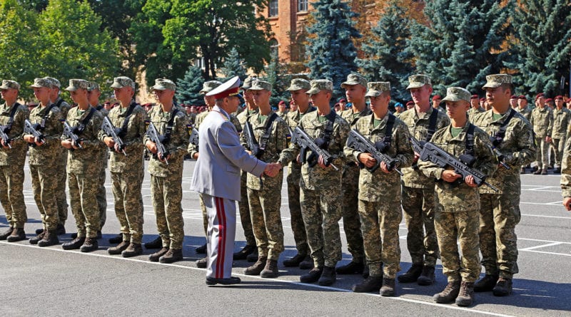 В Одессе присягнули на верность будущие офицеры