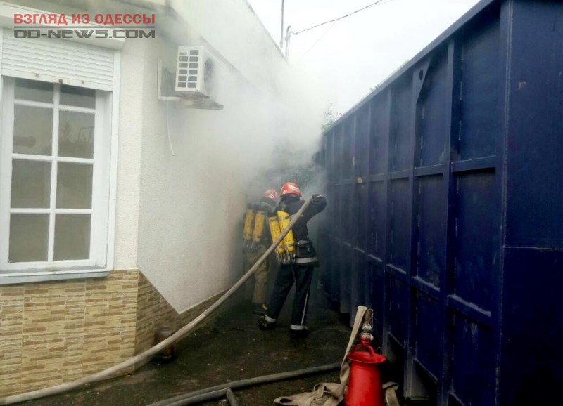 В Одесской области дом спасли от пожара 