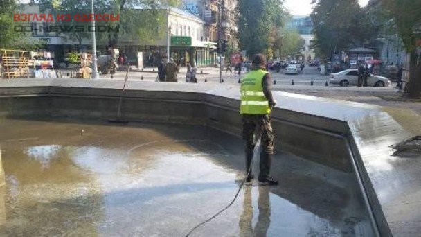 В Одессе готовятся реконструировать фонтаны на Греческой площади